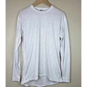VTG Patagonia Capilene Shirt Mens Large Ivory Base Layer Thermal USA Made
